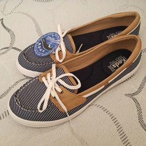 Size 10 striped keds orthapedic
